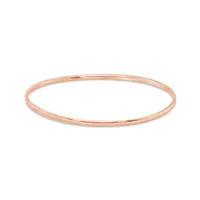 10K Rose Gold 65mm High Polished Bangle