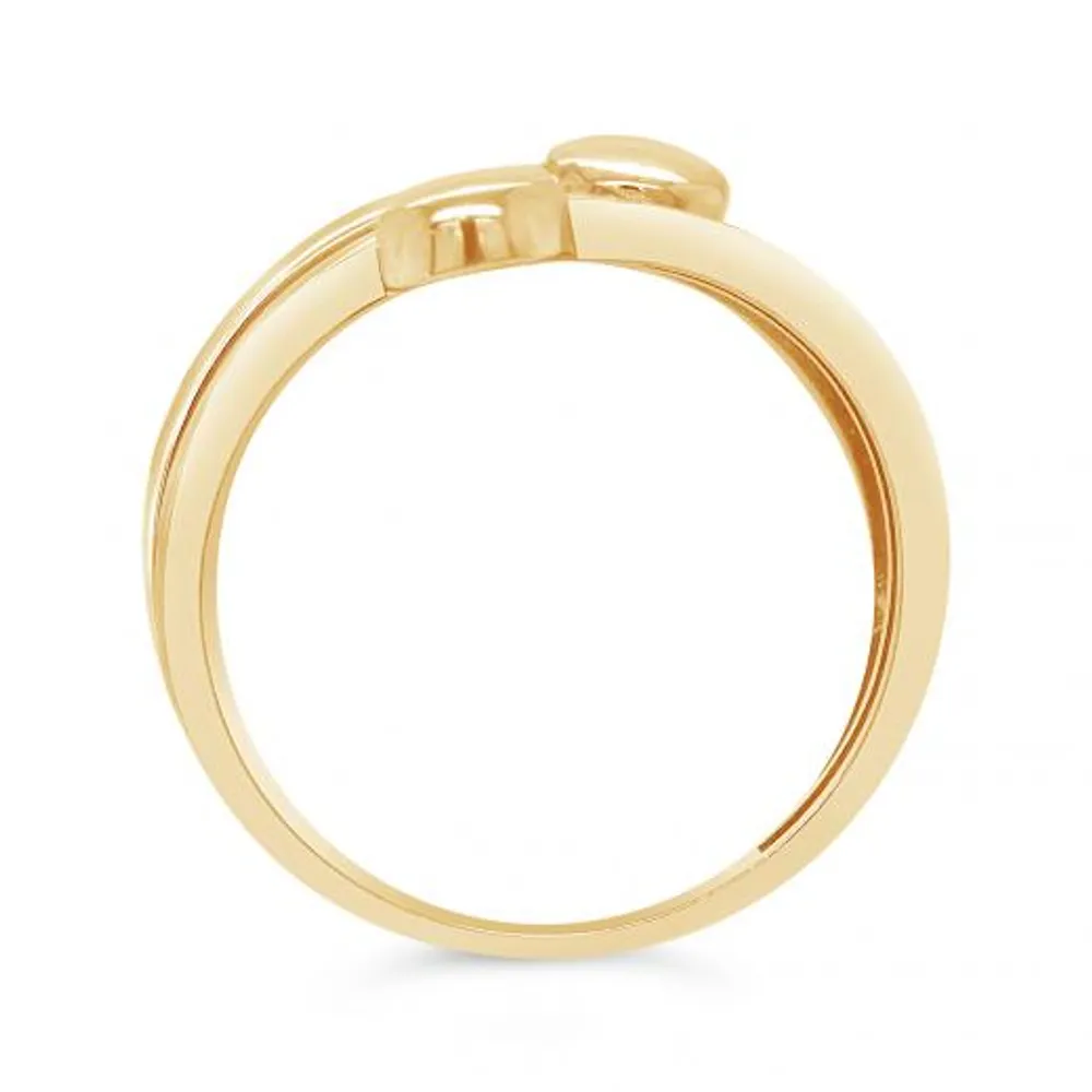 10K Yellow Gold Point Ring