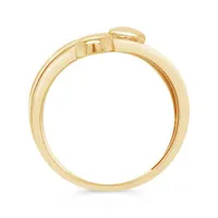 10K Yellow Gold Point Ring