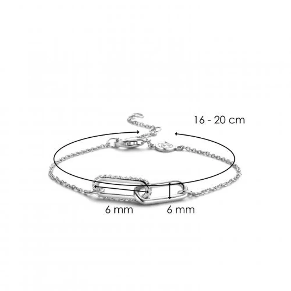 Ti Sento Interlink Bracelet