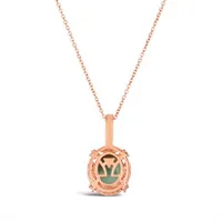 Le Vian 14K Rose Gold Aquaprase & Diamond Pendant