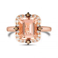 Le Vian 14K Rose Gold Morganite And Diamond Ring