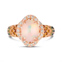 Le Vian 14K Strawberry Gold, Opal, Vanilla Diamond & Multistone Ring