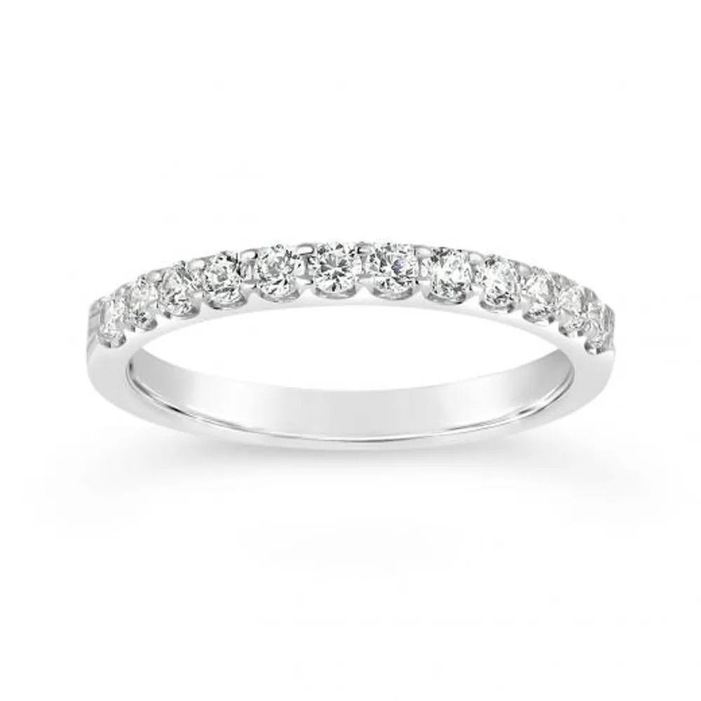 Glacier Fire 14K White Gold 0.44CTW Diamond Wedding Band