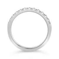 Glacier Fire 14K White Gold 0.44CTW Diamond Wedding Band