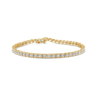 10K Yellow Gold 1.00CTW Diamond Bracelet