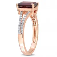 Julianna B 14K Rose Gold Garnet & Diamond Fashion Ring