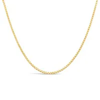 10K Yellow Gold 22" 1.3mm Box Chain