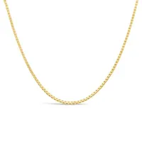 10K Yellow Gold 20" 1.3mm Box Chain