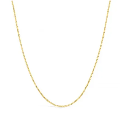 10K Yellow Gold 28" 0.90mm Box Link