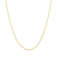 10K Yellow Gold 28" 0.90mm Box Link