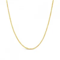 10K Gold 20" 0.9mm Box Chain