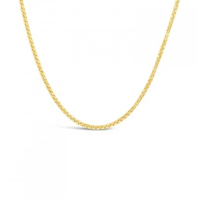 10K Gold 18" 0.9mm Box Chain