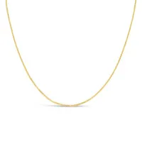 10K Yellow Gold 24" 0.8mm Box Chain