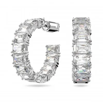 Swarovski Millenia Hoops