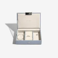 Dusky Blue Mini Jewellery Box