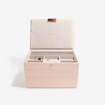 Blush Pink Classic Jewellery Box