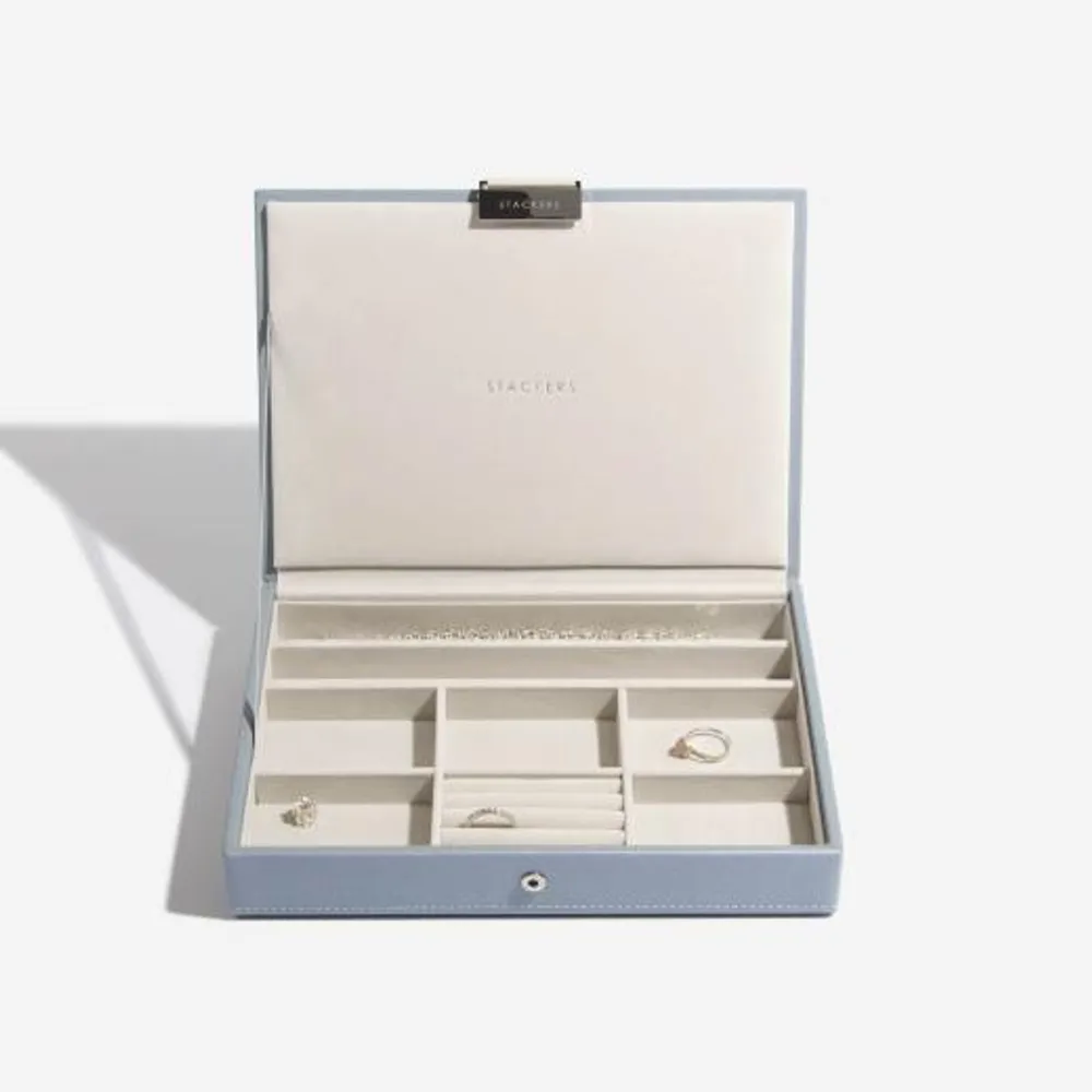 Dusk Blue Classic Jewellery Box