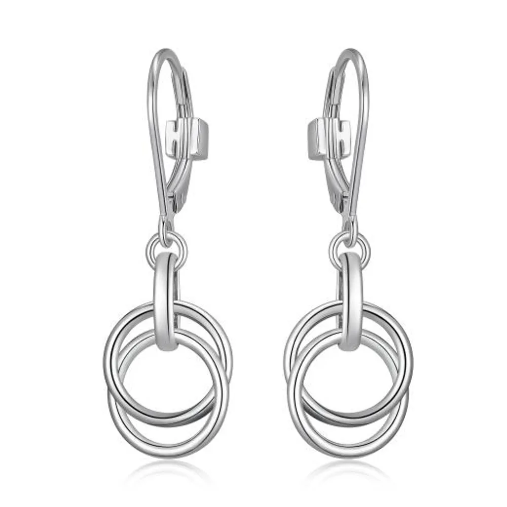 Elle Lyra Inter-Circle Earrings