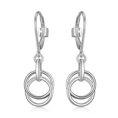 Elle Lyra Inter-Circle Earrings