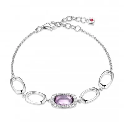 Elle Aureole Halo Link Bracelet