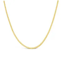 14K Yellow Gold 18" 1.00mm Box Link Chain