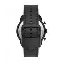 Fossil Men's Bronson Black Leather Watch