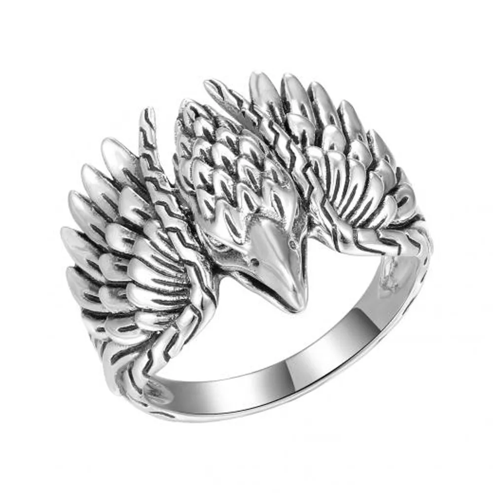 Sterling Silver Eagle Ring