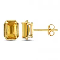 Julianna B 14K Yellow Gold Citrine Earrings