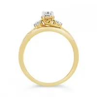 10K Yellow Gold 0.50CTW Diamond Bridal Ring Set