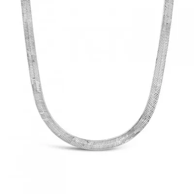 Sterling Silver 18" 3.1mm Herringbone Chain
