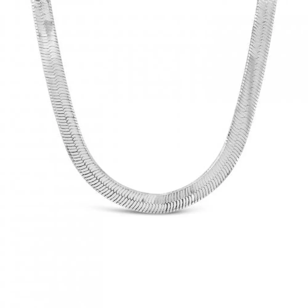 Sterling Silver 20" 5.3mm Herringbone Chain