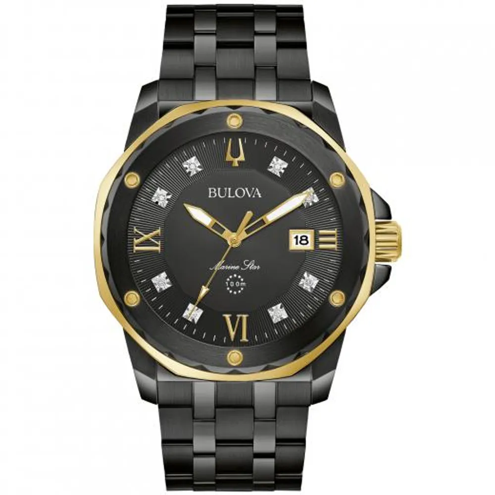 Bulova Men's Marine Star Stainless Steel Watch