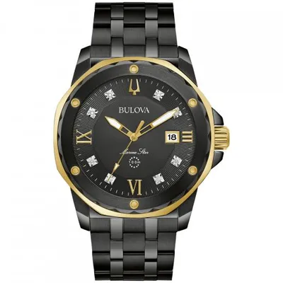 Bulova Men's Marine Star Stainless Steel Watch