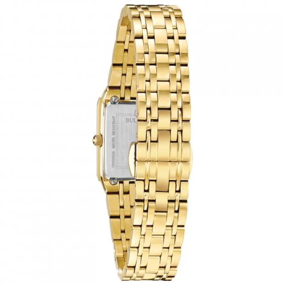 Bulova Women's Quadra Stainless Steel Watch