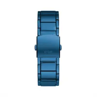 Guess Men's Blue Stainless Steel Analog Watch