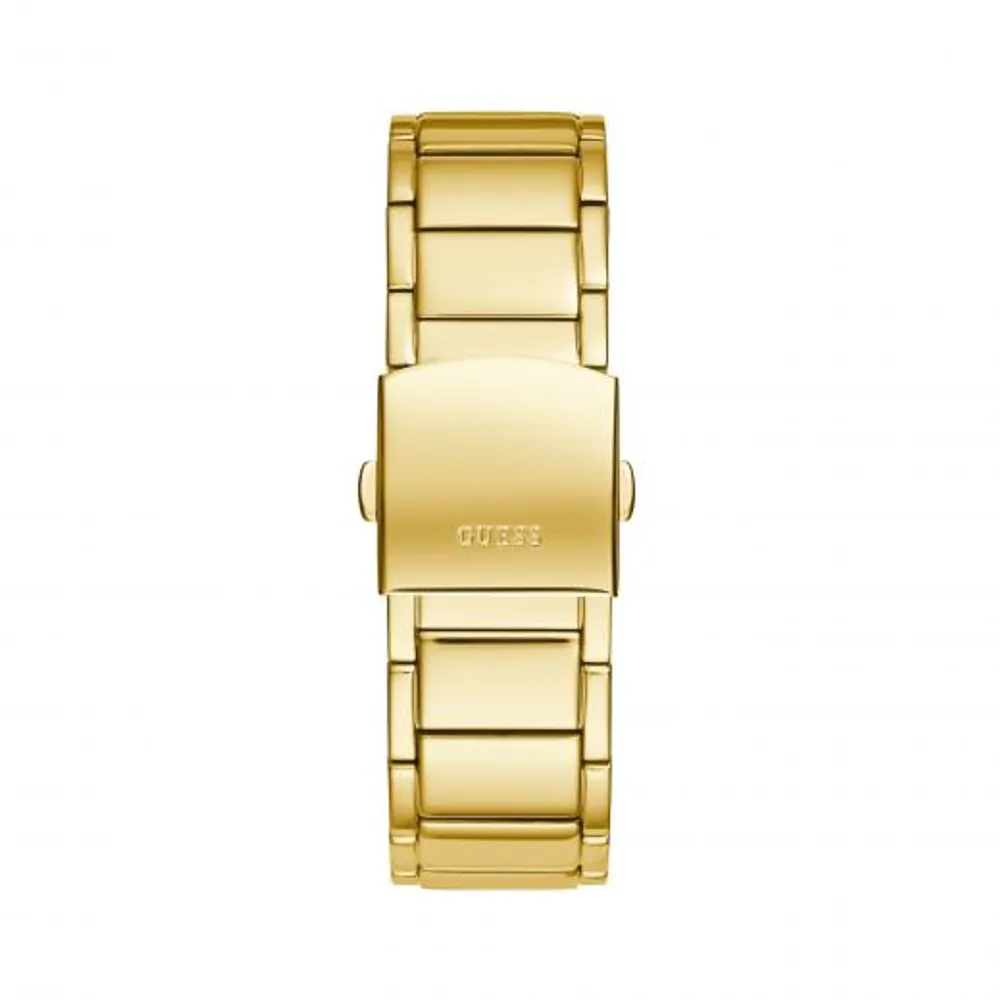 Guess Men's Stainless Steel Gold-Tone Multifunction Watch