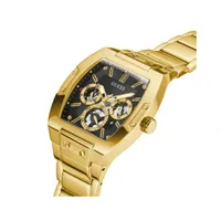 Guess Men's Stainless Steel Gold-Tone Multifunction Watch