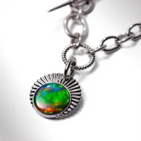 KORITE ORIGINS Sterling Silver Ammolite Bracelet