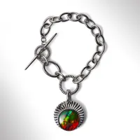 KORITE ORIGINS Sterling Silver Ammolite Bracelet