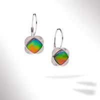 KORITE ORIGINS Sterling Silver Ammolite Earrings