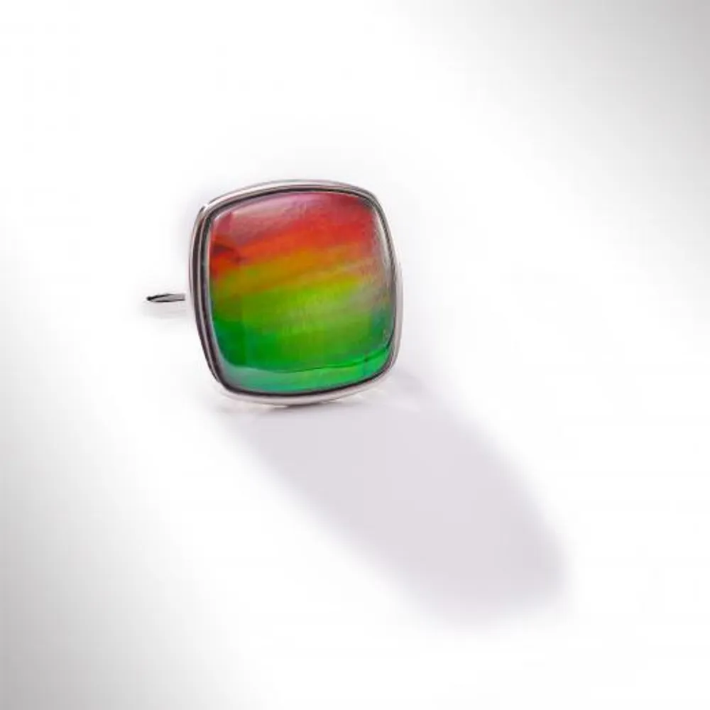 KORITE ORIGINS Sterling Silver Ammolite Ring