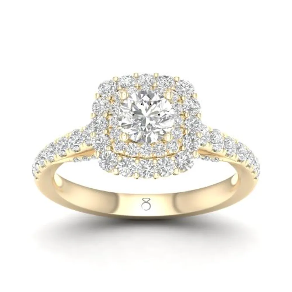 My Diamond Story 14K Yellow Gold 1.25CTW Diamond Bridal Ring