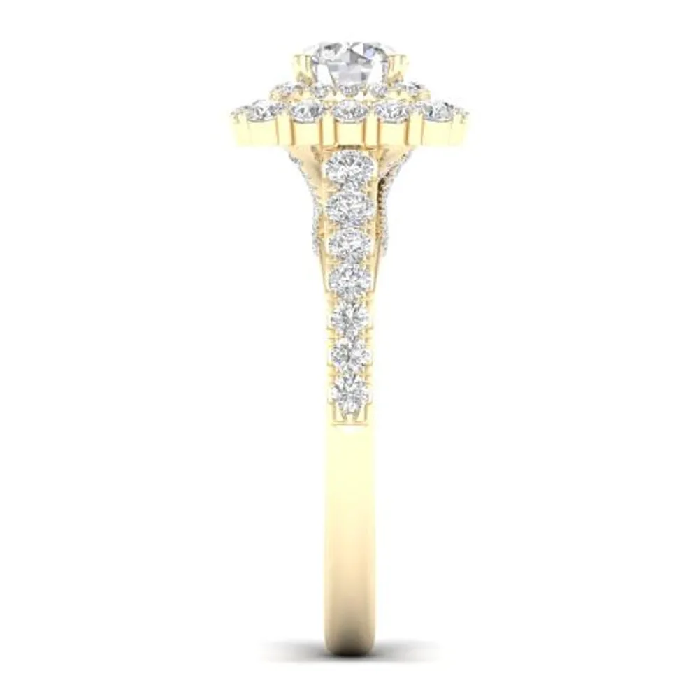 My Diamond Story 14K Yellow Gold 1.25CTW Diamond Bridal Ring