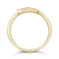 10K Yellow Gold 0.10CTW Diamond Promise Ring