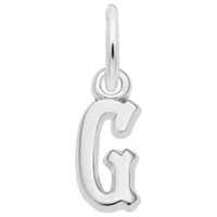 Sterling Silver Initial Pendant