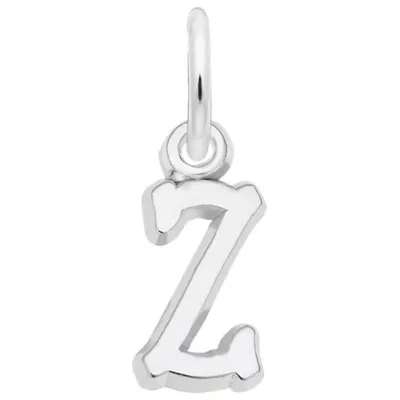 Sterling Silver Initial Z Pendant