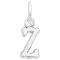 Sterling Silver Initial Z Pendant