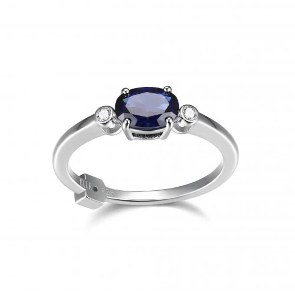 Elle Blue Star Ring