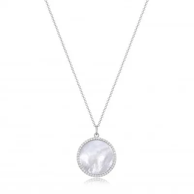 Reign Mother of Pearl Necklace